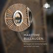 Strandkorb Ostsee Komfort – Maritime Bullaugen mit Sicherheitsglas