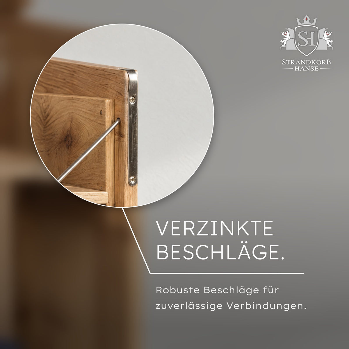 Ostsee Weiß Blau – Verzinkte Beschläge