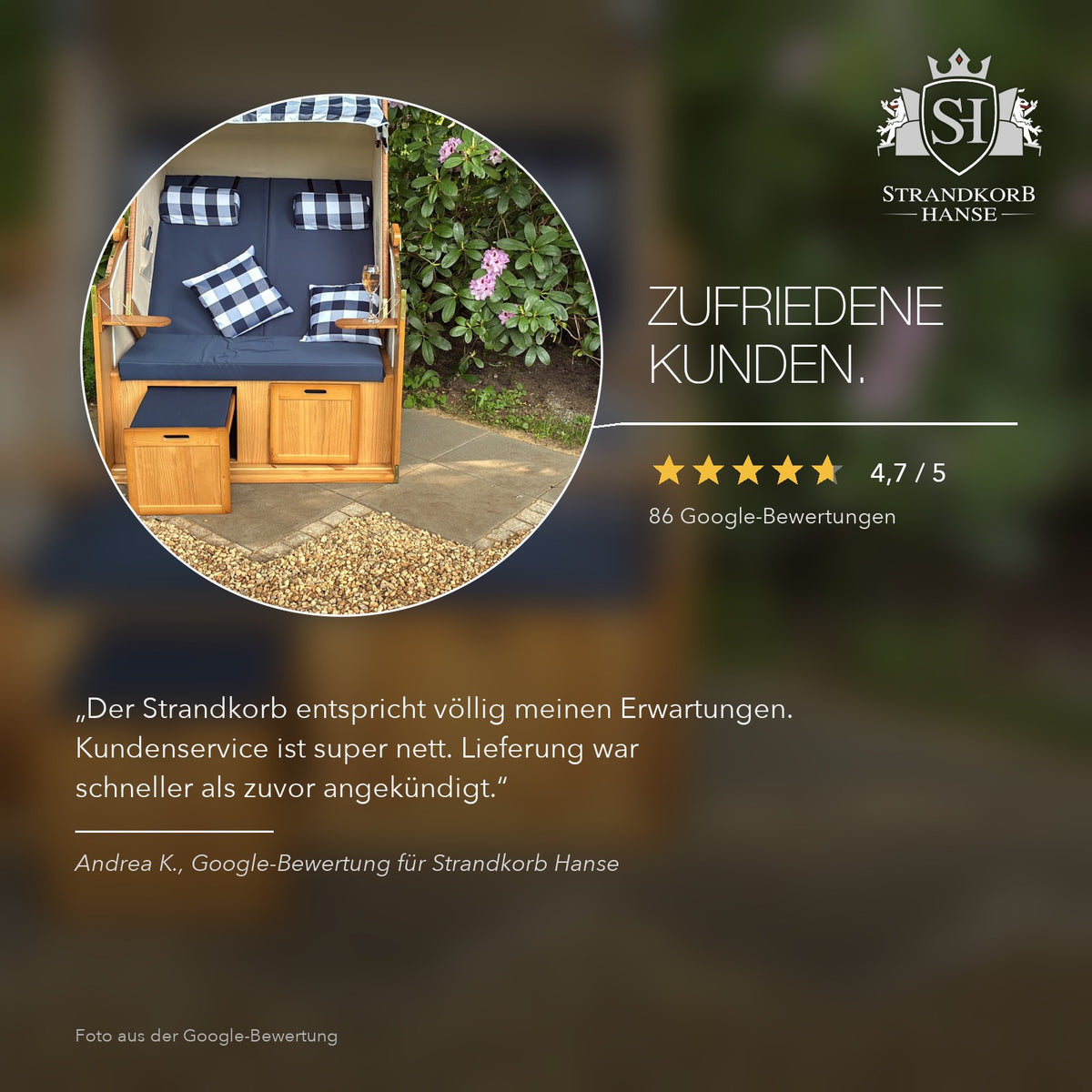 Ostsee Weiß Blau – Zufriedene Kunden