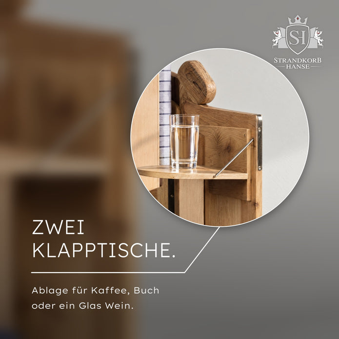 Ostsee Weiß Blau – Zwei Klapptische