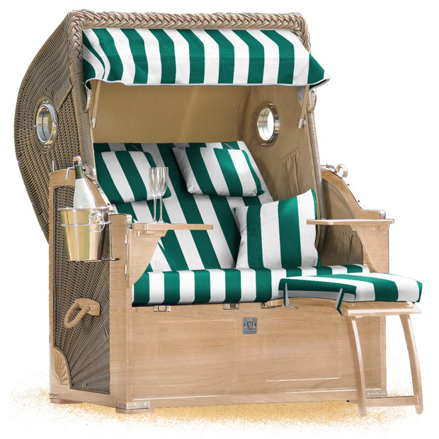 Strandkorb Koloss Kompakt Teak