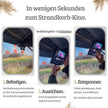 Strandkorb Tablethalterung