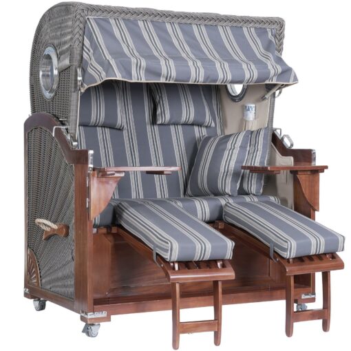 strandkorb-hanse-koloss-mahagoni-grau-gestreift-bk-mf-gw-be-09-2