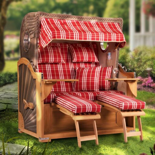 strandkorb-hanse-koloss-teak-rot-gestreift-bk-tf-gw-be-06-1