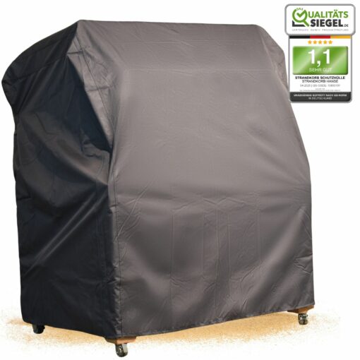 Strandkorb Schutzhülle 600D Ripstop Atmungsaktiv (TPU) Solution Dyed 142x100x160 - 1 Siegel.jpg
